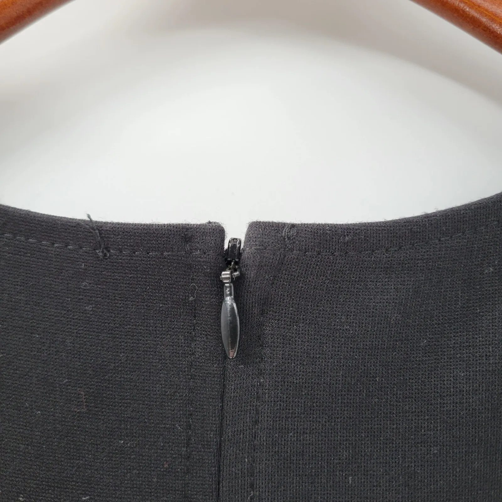 Bar III Womens Dress XS Black White Sleeveless Fit & Flare‎ A Line Stretch Mini - Image 5