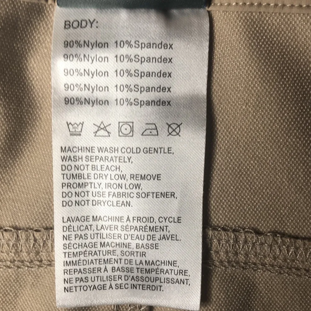 WILLIT Women’s Khaki Tan Cargo UPF50+ Active Outdoor 7” Shorts Size XXL - Image 9