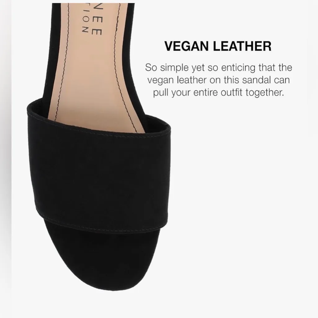 NEW Black Journee Comfort Foam Kolinna Flat Slide Sandals 9.5 $60 - Image 9