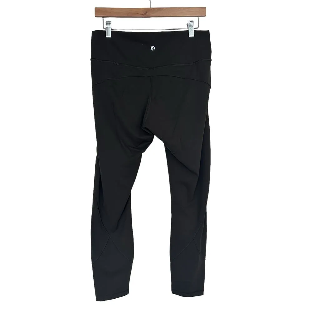 Lululemon Green In Movement 7/8 Tight Everlux Leggings Sz 12 - Image 6