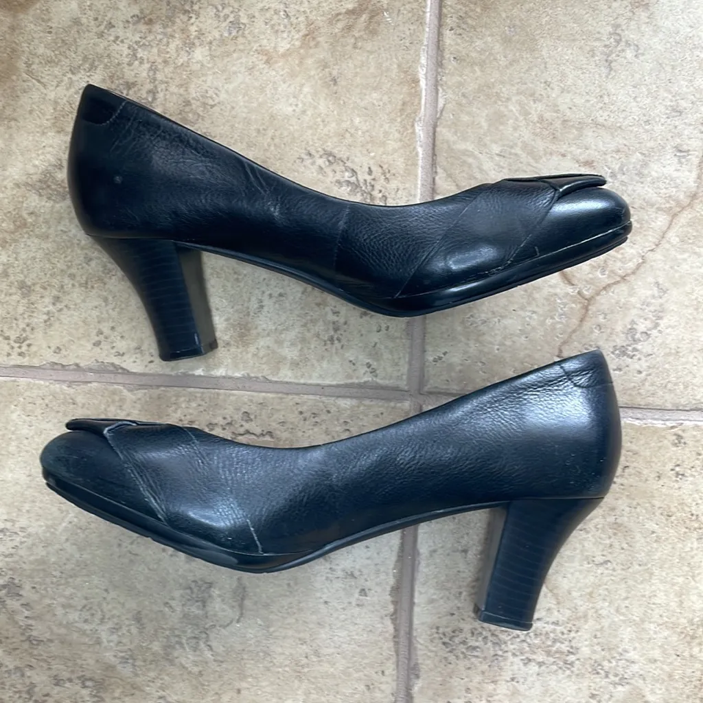 Rockport Adiprene by Adidas Cross Front Heels Pumps Black Size 10 - Image 2