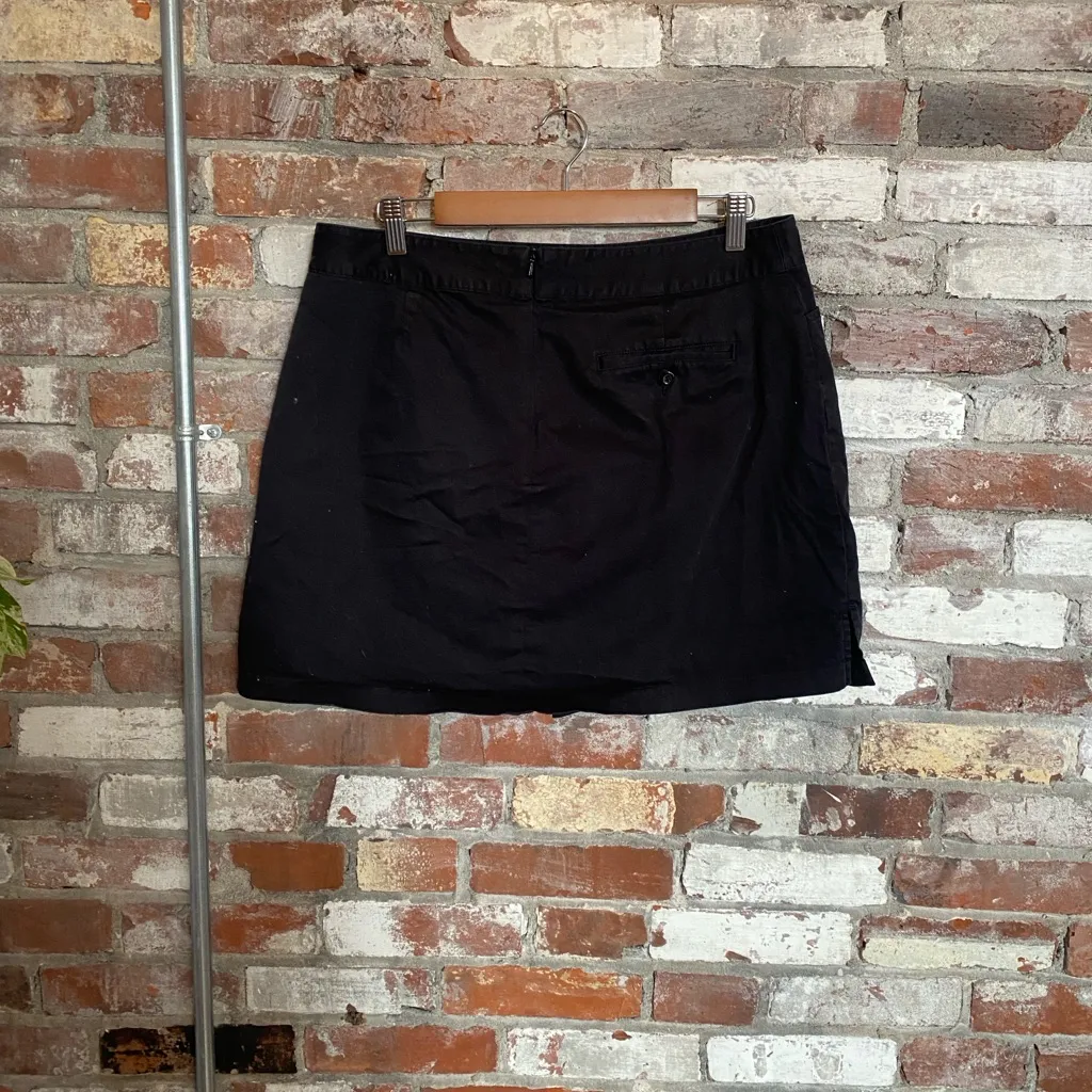 Lady Hagen Black Mini Skort Size 12 - Image 4