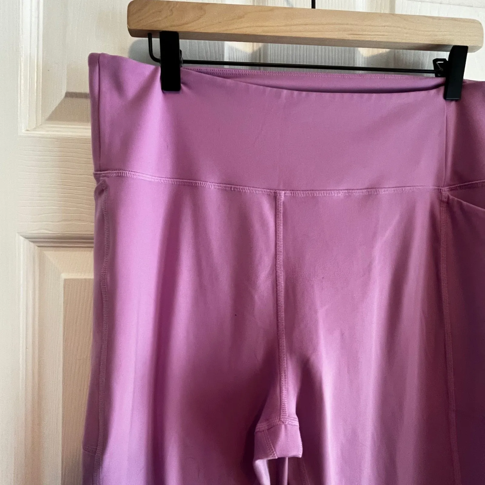 Girlfriend Collective High Rise Leggings Lilac Purple Pockets Athleisure XXLarge - Image 3