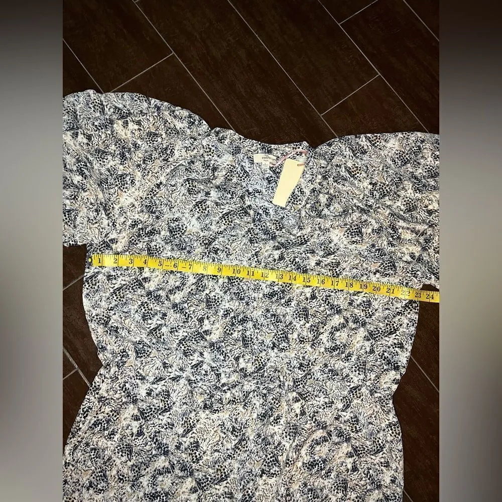 Entro snakeskin print jumpsuit sz large - Image 6