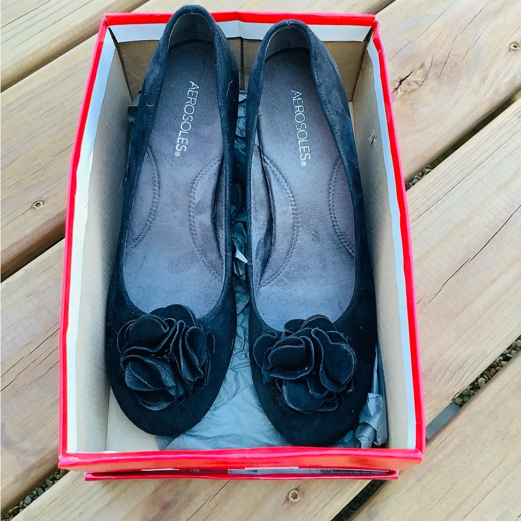 Dressy genuine leather mid heel wedge pumps 🌷🌷 - Image 8