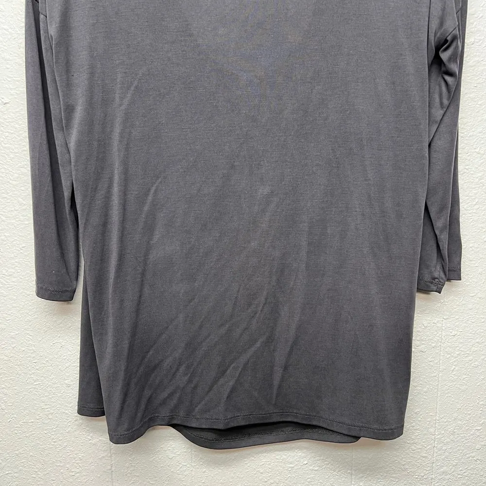 Silence+Noise Scuba Cowl Neck Womens Top Small Coquette Dressy Feminine Elegant - Image 8