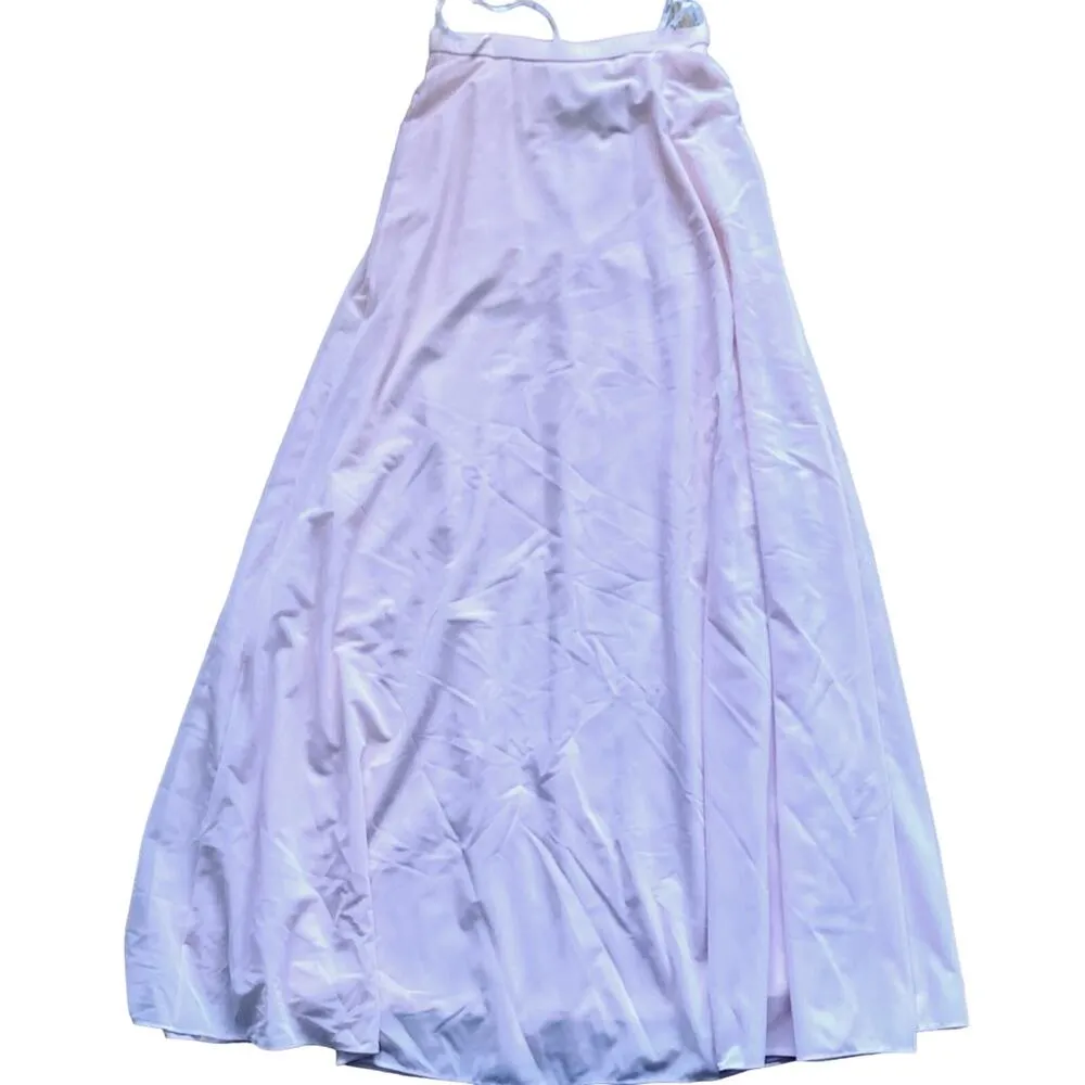 TADASHI LONG MESH NET SKIRT - Image 2