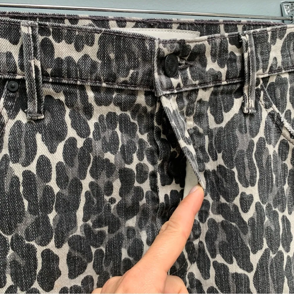 MOTHER The Vagabond Mini Fray Mob Wife Skirt Spot On 31 - Image 7