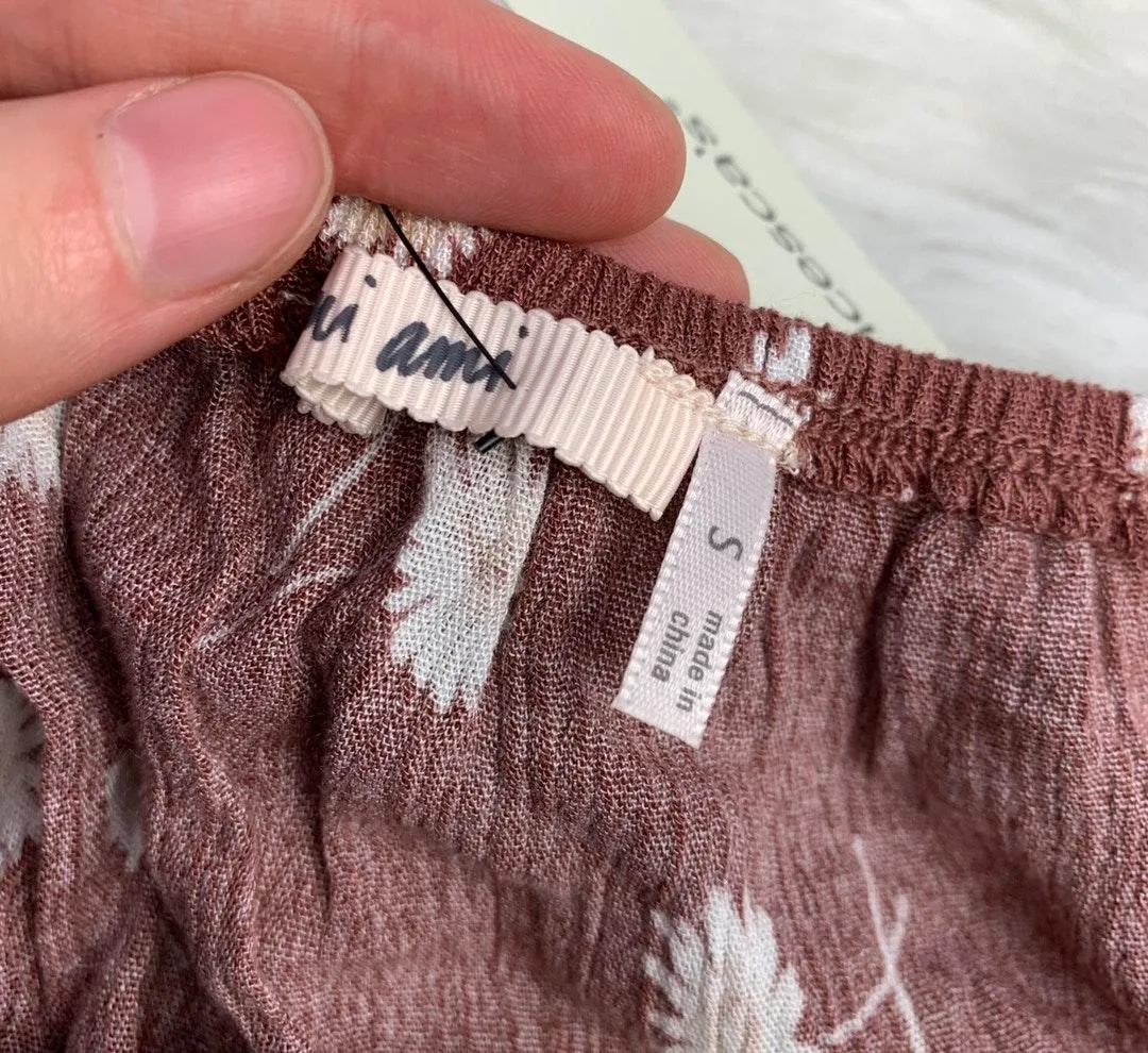 Francescas Floral Off Shoulder Long Sleeve Blouse - Image 4