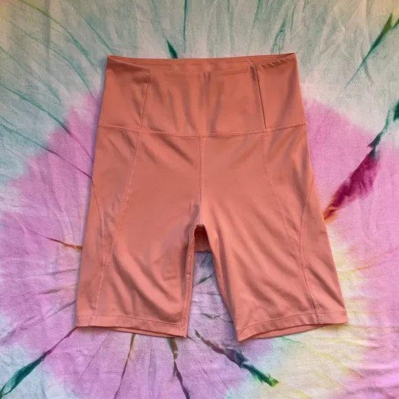 Girlfriend Collective High-Rise Bike Short - Sherbet | Size S - Image 1