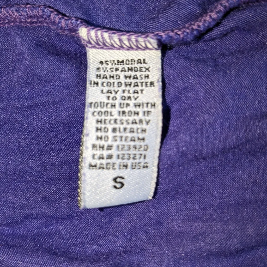 LAmade Purple Ruched Side Tube Top Strapless Y2K Size S NWOT - Image 3