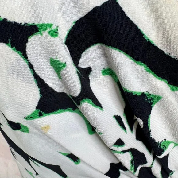 Lauren Ralph Lauren Floral Faux Wrap Jersey Sheath Spring Dress Size‎ 8 NWT - Image 10