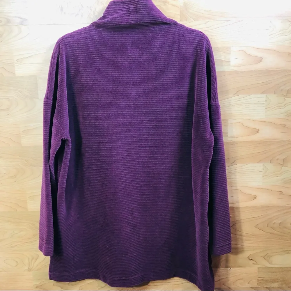 A New Day XXL Long Sleeve Turtleneck Ribbed Velour Top New Without the T… - Image 2