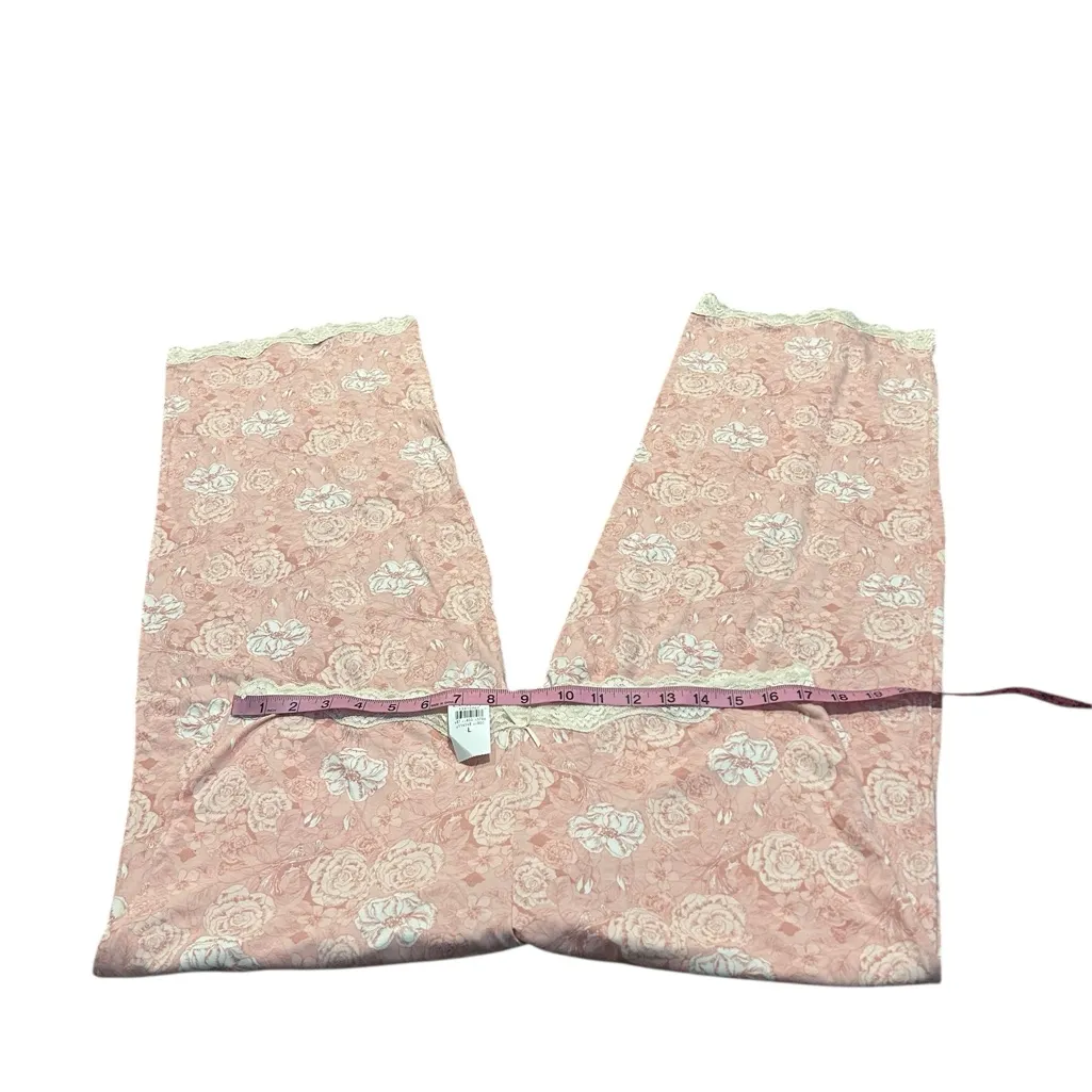 LOFT pink floral pajama pants nwt - Image 3