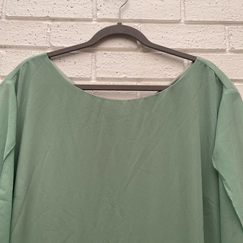 Grace Karin  light green double layer dress - Image 3