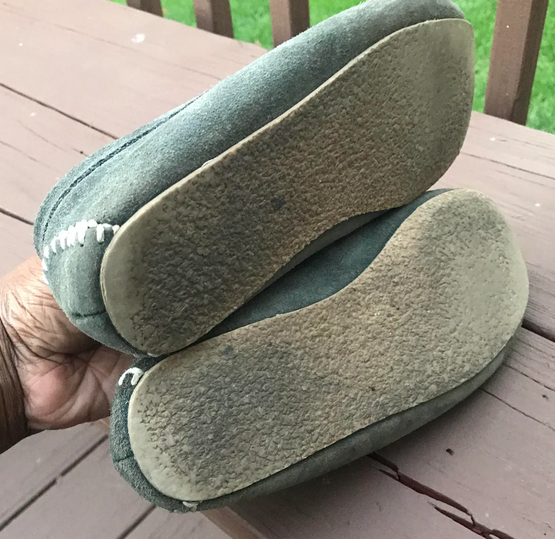 Gray Loafers Sz 8 - Image 3