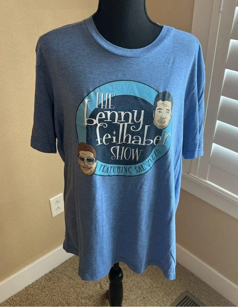 The Benny Feilhaber Show with Sal Zizzo T-shirt Tee Size XL Sporting KC … - Image 7