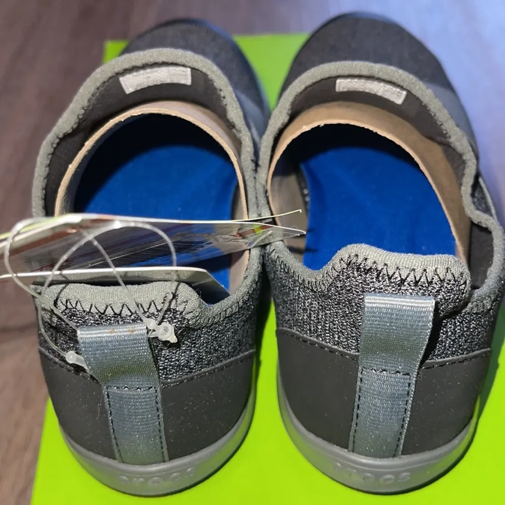 Crocs Swiftwater Cross-Strap Gray/Slate Size 6 - Image 6