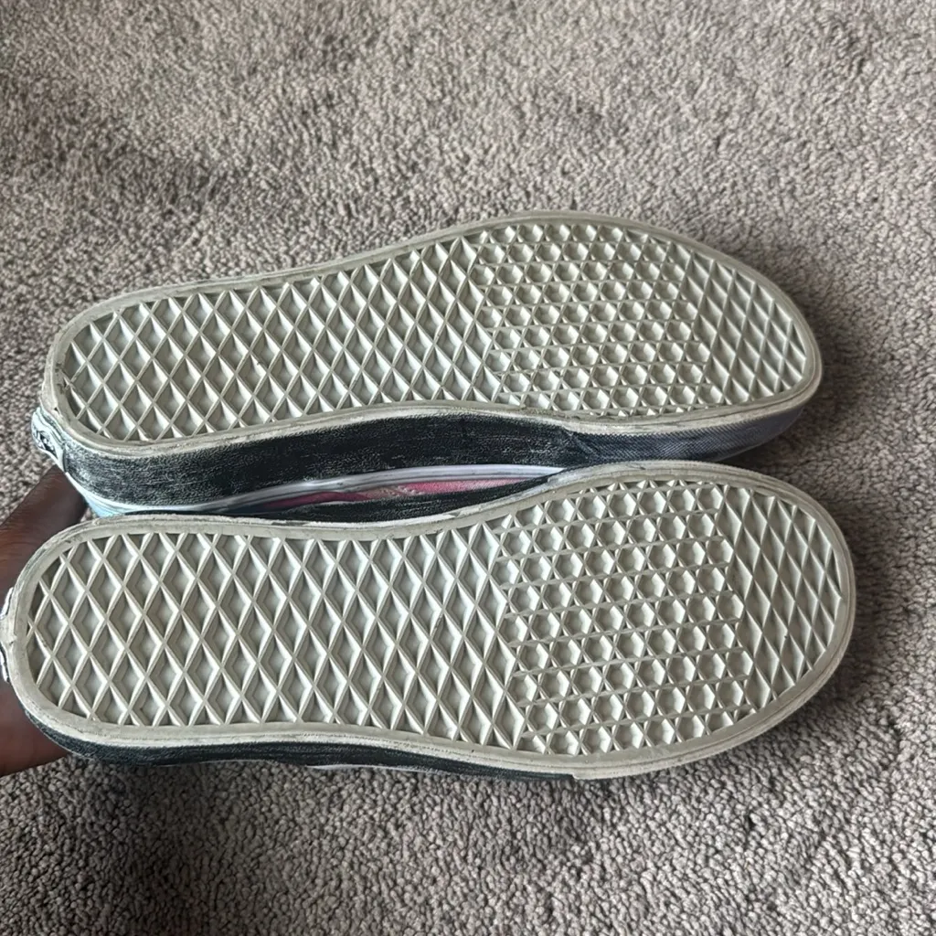 Vans Handpainted Galaxy Shoes SIZE 9.5M 11W - Image 4