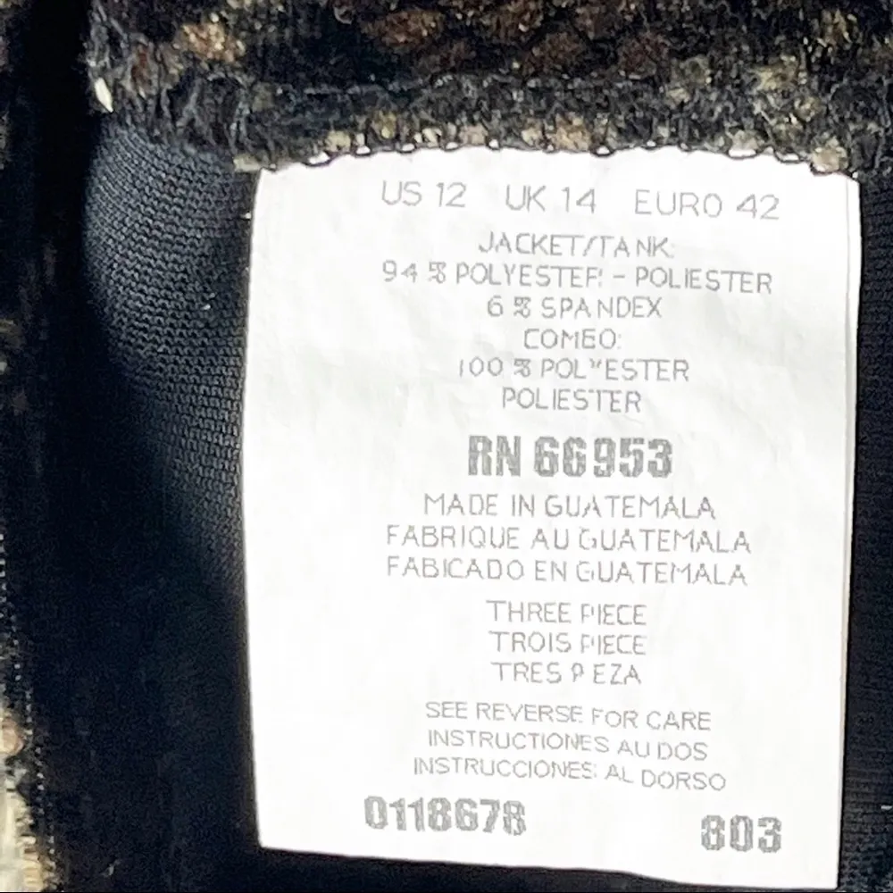 LESLIE FAYE Black Green Velour Velvet Button Long Sleeves Lined Shacket Size 12 - Image 4