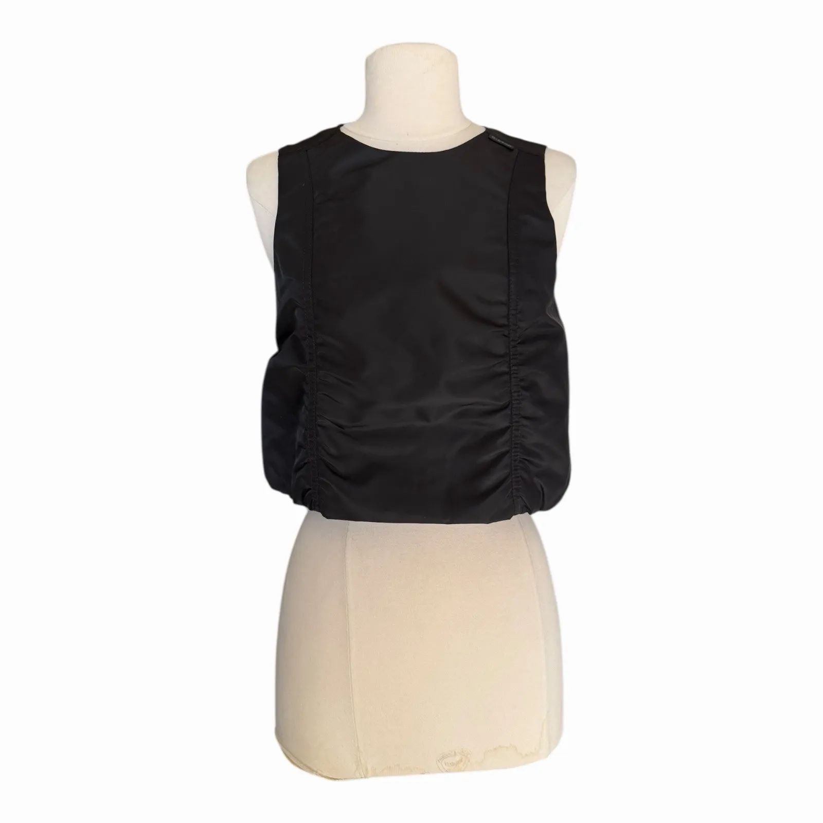 G-Star RAW MA-1 Sleeveless Cropped Puffer Tank Streetwear Techwear NWT Small - Image 3