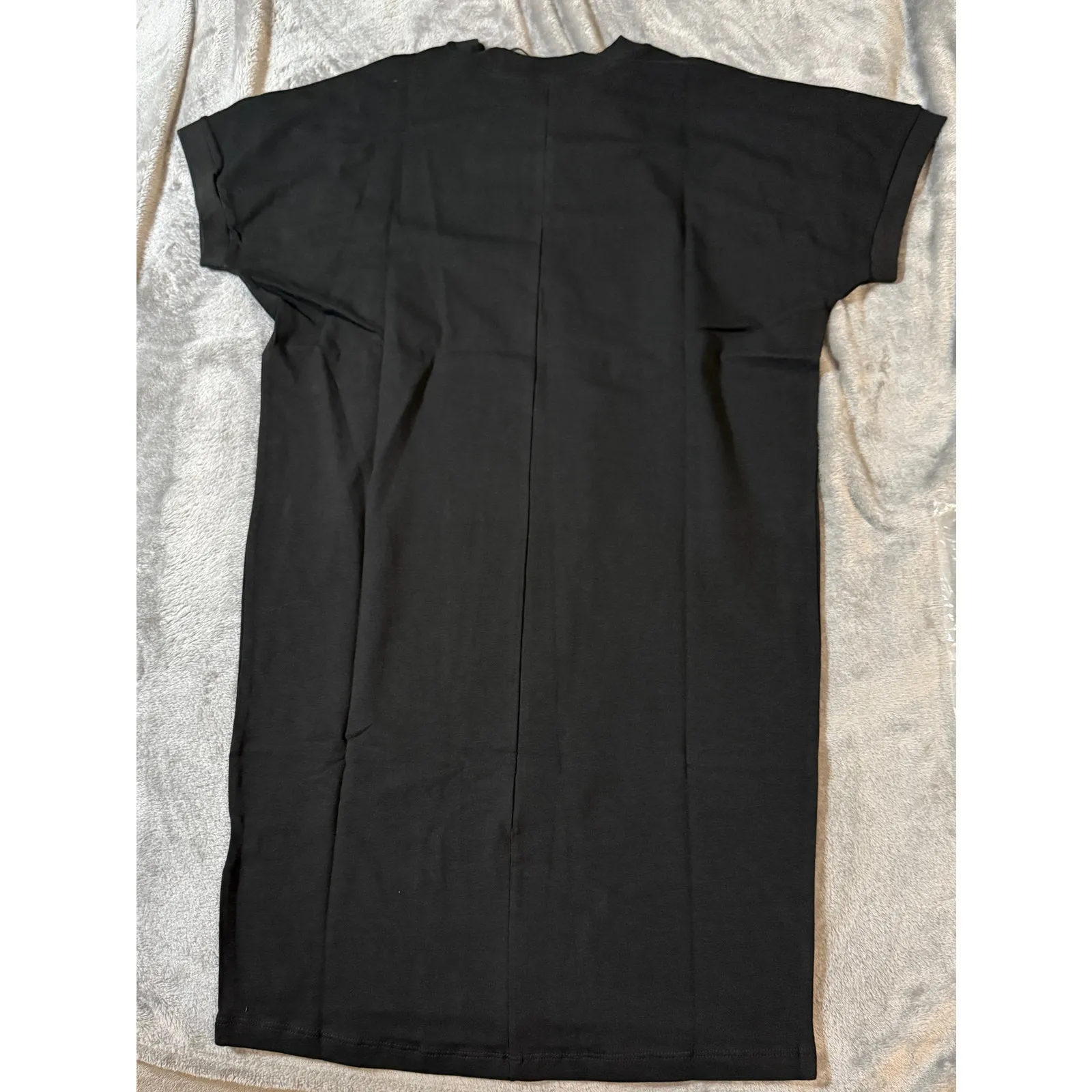 NWT Universal Standard Black Boat Neck EASY FIT DRESS SZ 4XS (00-0) Pima‎ Cotton - Image 2
