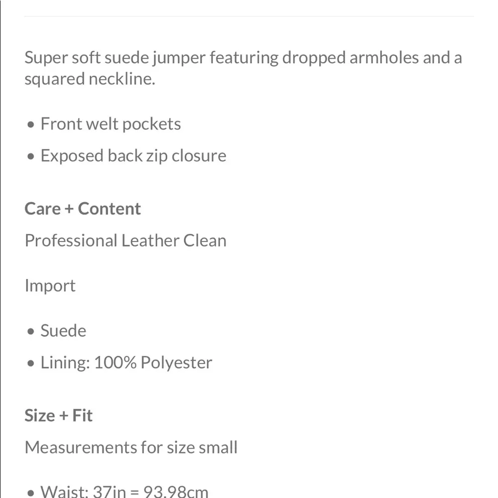 Free People Square Neck Suede Dress - Image 7