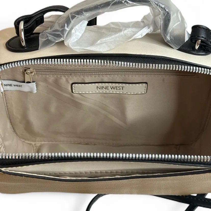 Nine West Nadette Mini Crossbody Dark Camel NWT - Image 5