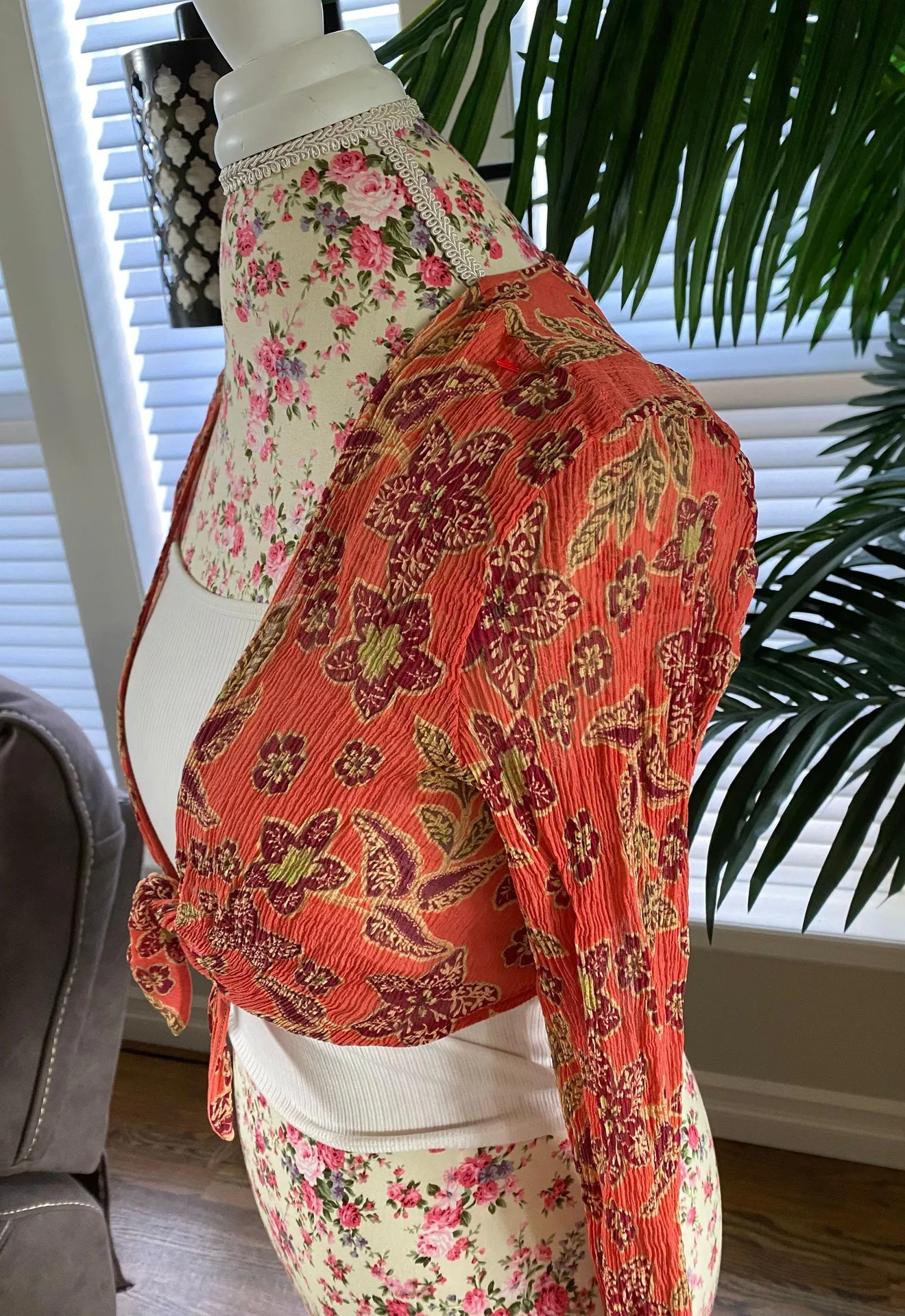 Tommy Bahama Wrap Cover Up - Boho Top - Image 3