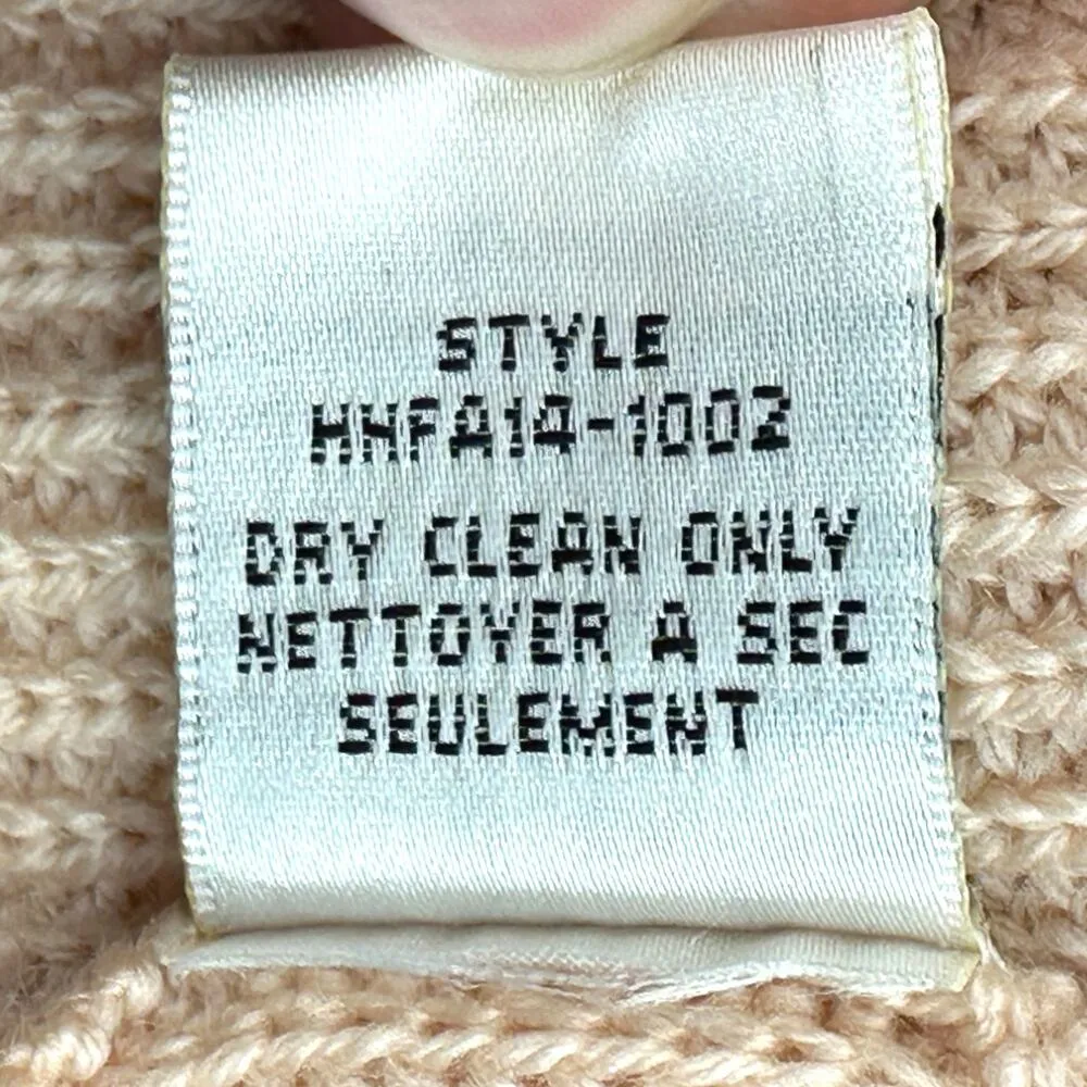 Haute Hippie | NWT | L | Merino Wool Slouchy Ribbed Knit Cut-Out Back Turtleneck - Image 12