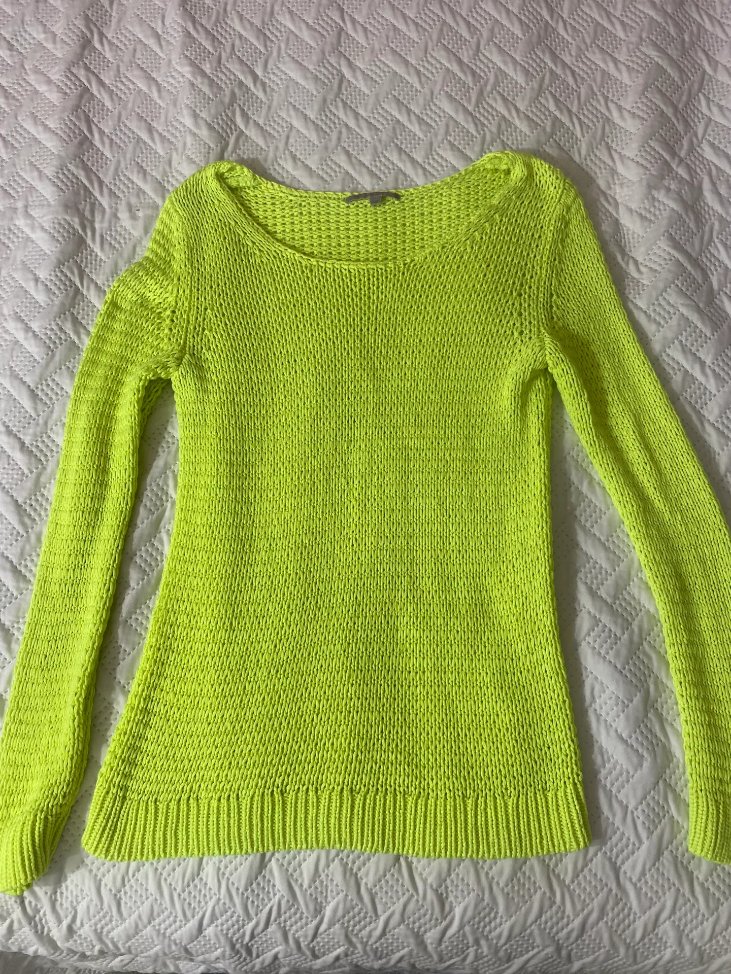 Gap Neon Green Knit Sweater - Image 2