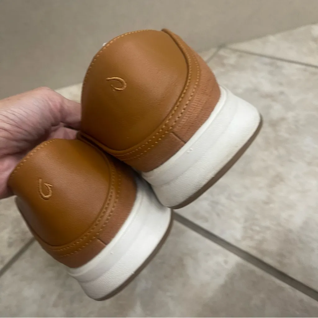 OluKai KITHELE ILI W9.5 EUR 39.5 Convertible Sneaker Shoes Women's‎ Brown Size 9.5 - Image 8