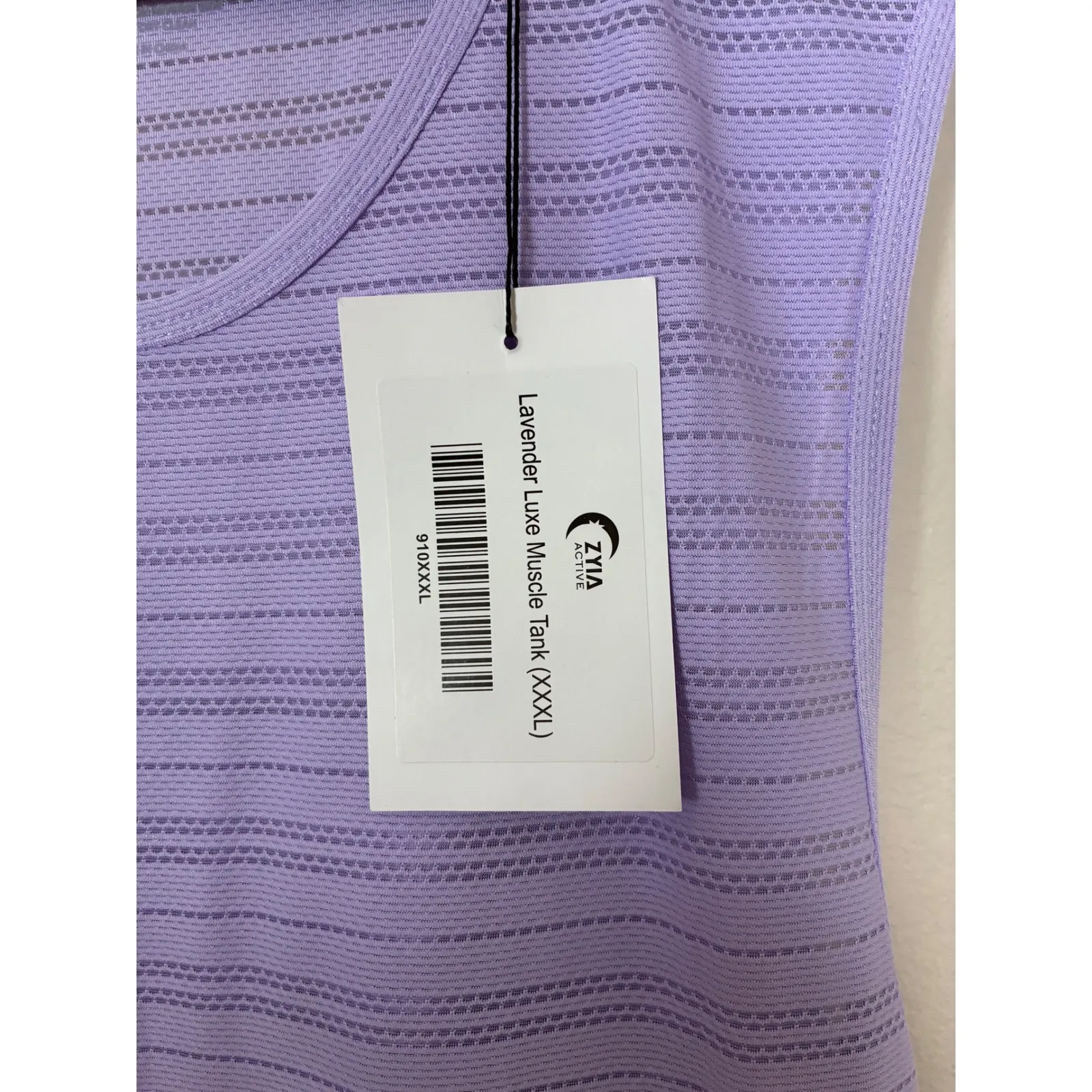 NWT Zyia Active Lavender Luxe Muscle Tank Women's XXXL (P1) Purple Size undefined - Image 9