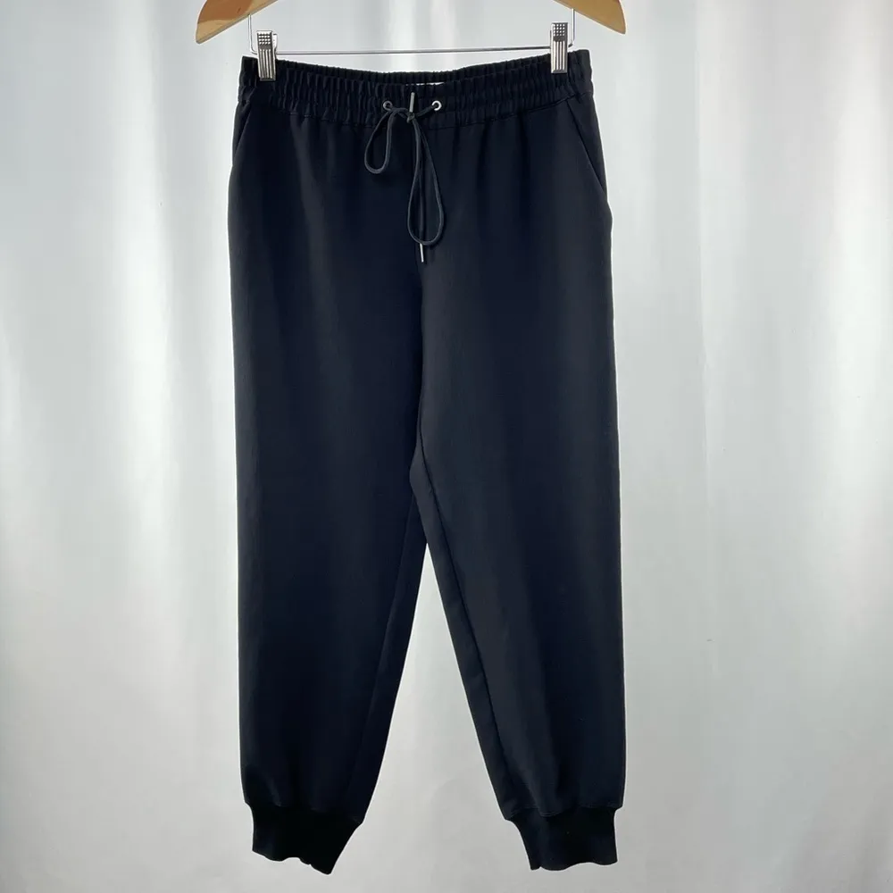 Aritzia Wilfred‎ Buffon Crepe Jogger Pant in Black Size Extra Small - Image 6