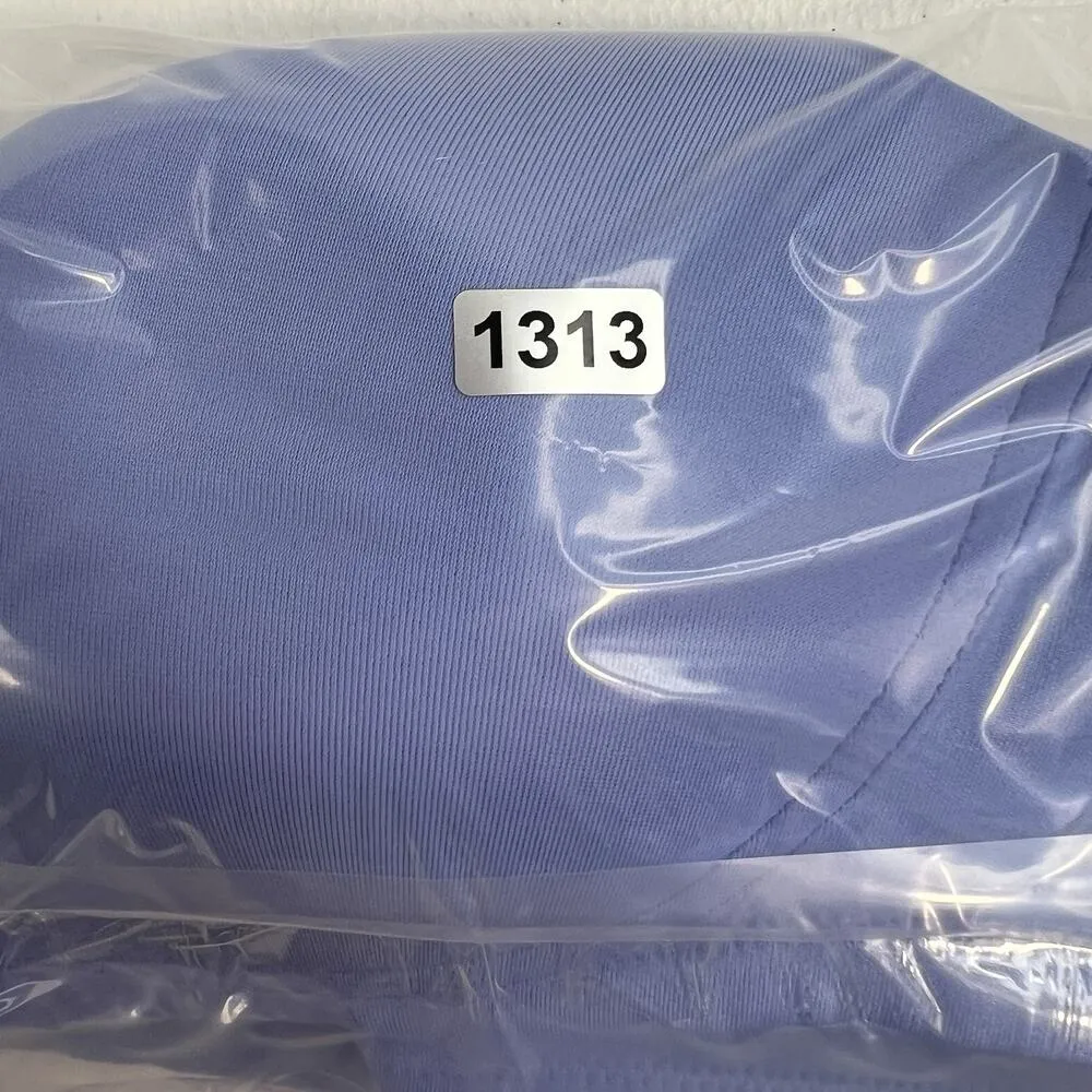 Vanity Fair 36C Bra Body Caress Full Coverage Wireless 72335 Convertible Blue - Image 13