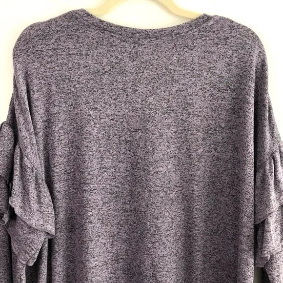 New Ruffle Sleeve Soft Knit Sweater  - Image 11