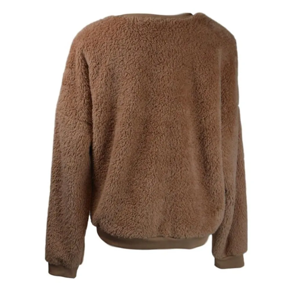 Zoe + Liv Teddy Bear Crewneck Sweater Size: 2XL - Image 2