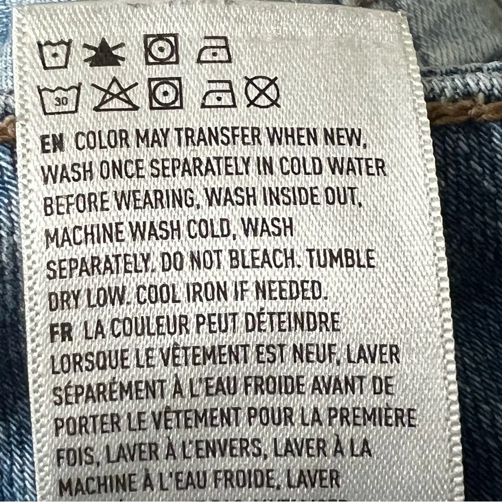 American Eagle Jegging Distressed Raw Hem High Rise - Image 8