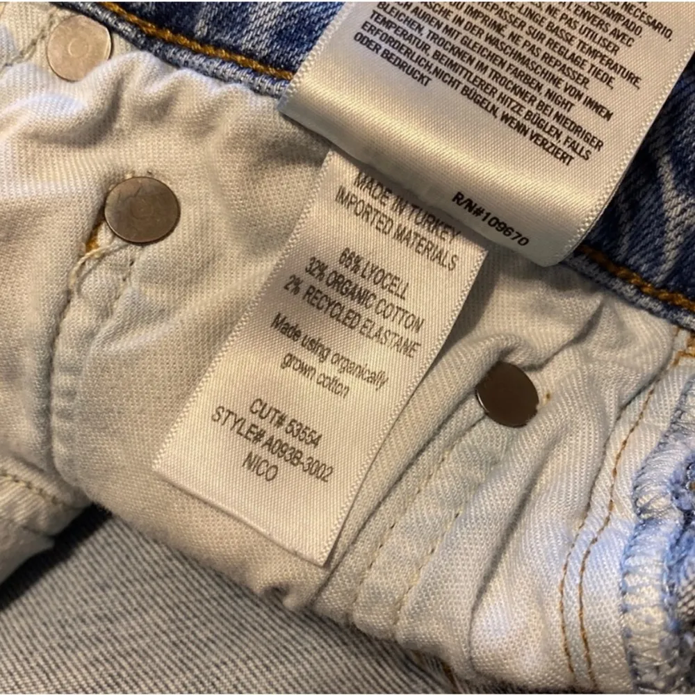 Agolde NICO High Rise Slim Fit Jeans - Image 6