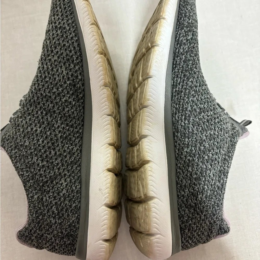 Skechers Summit Striding Sneakers Gray/Lavender Womens Size 9 Memory Foa… - Image 5