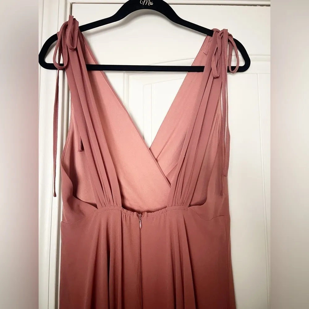 Lulus Dance the Night Away Rusty Rose Backless Maxi Dress - Image 8