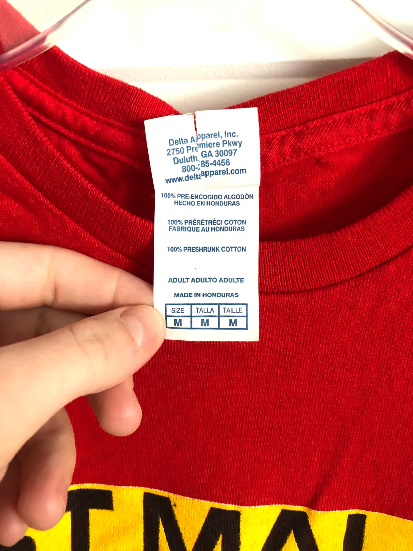 Post Malone Tee Red Size M - Image 3