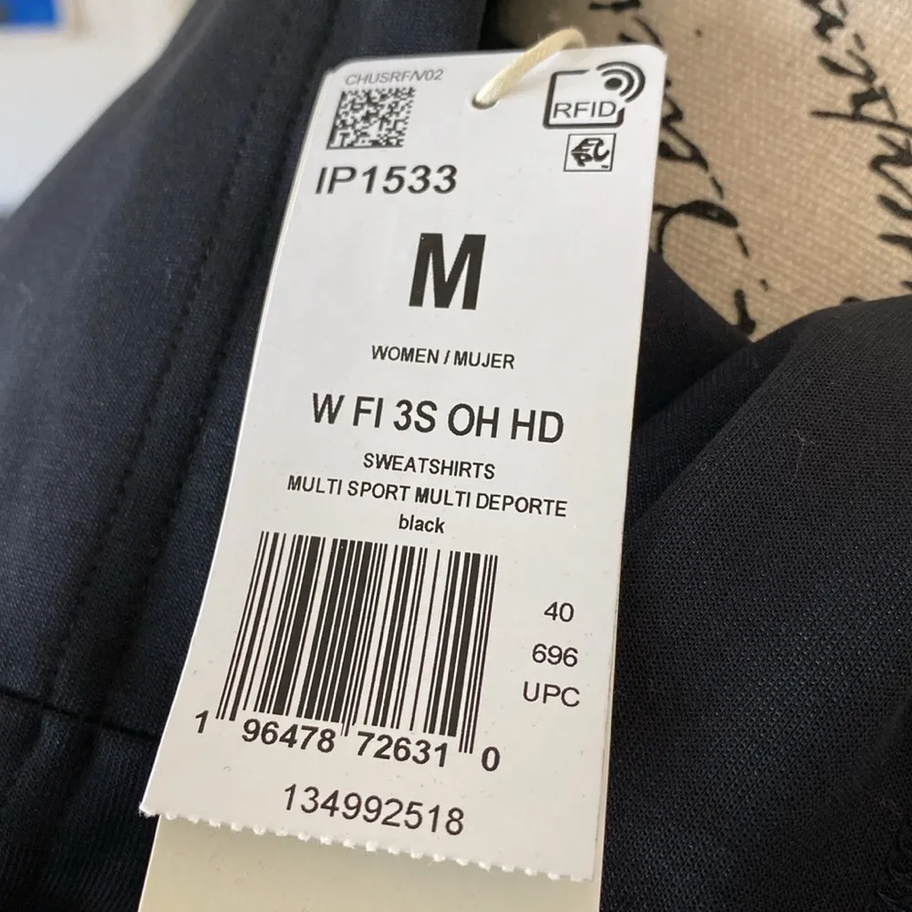 Women's adidas Future Icons 3-Stripe Sleeve Drawstring Hoodie. - Image 7