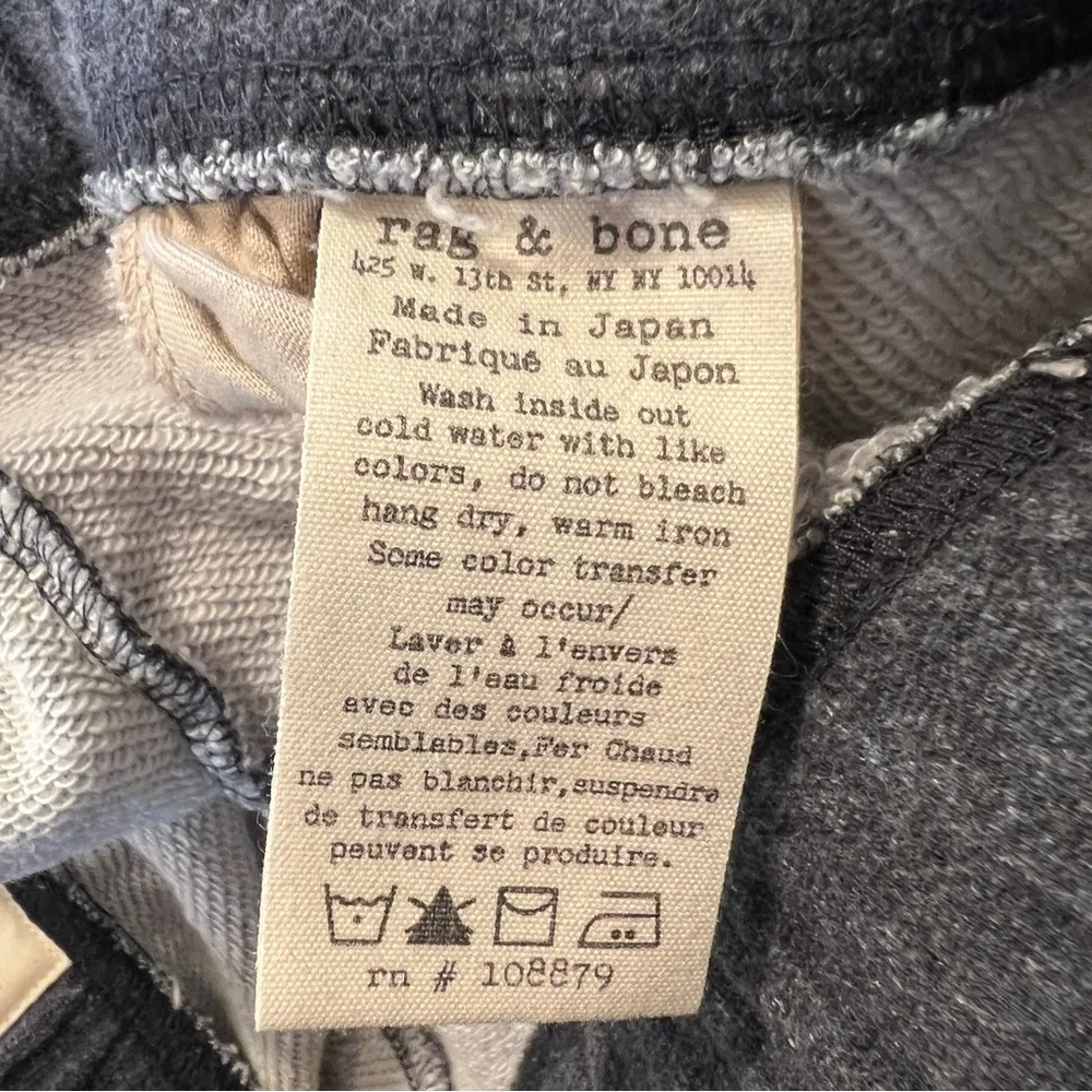 RAG & BONE Women's Distressed Detail Miramar PJ Jogger Pants Size XS - Image 5