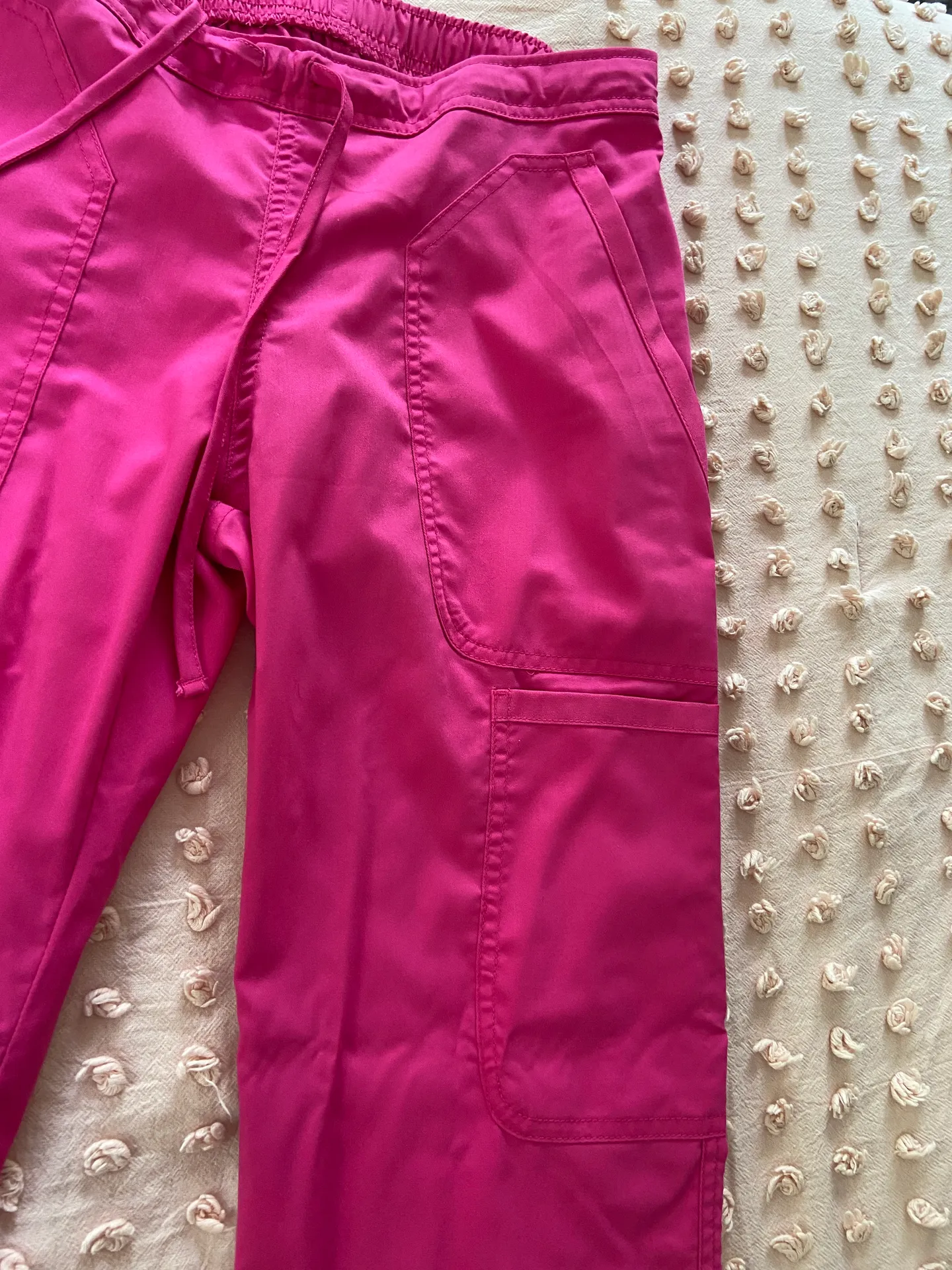 Hot Pink Scrub Set - Image 6