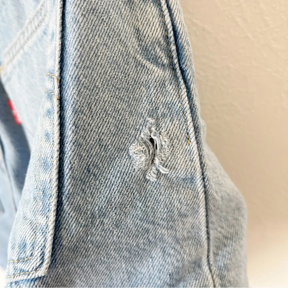 Levi's Ribcage Jean Shorts Sz 25 - Image 7