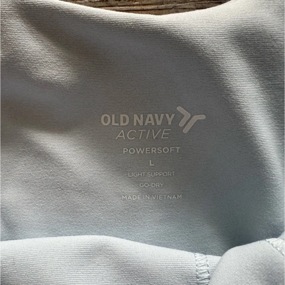 Old Navy Women’s Light Support PowerSoft Longline Sports Bra Active Blue - Image 5