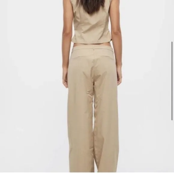 LIONESS Allure Pant in‎ Taupe NWT size 10 - Image 3
