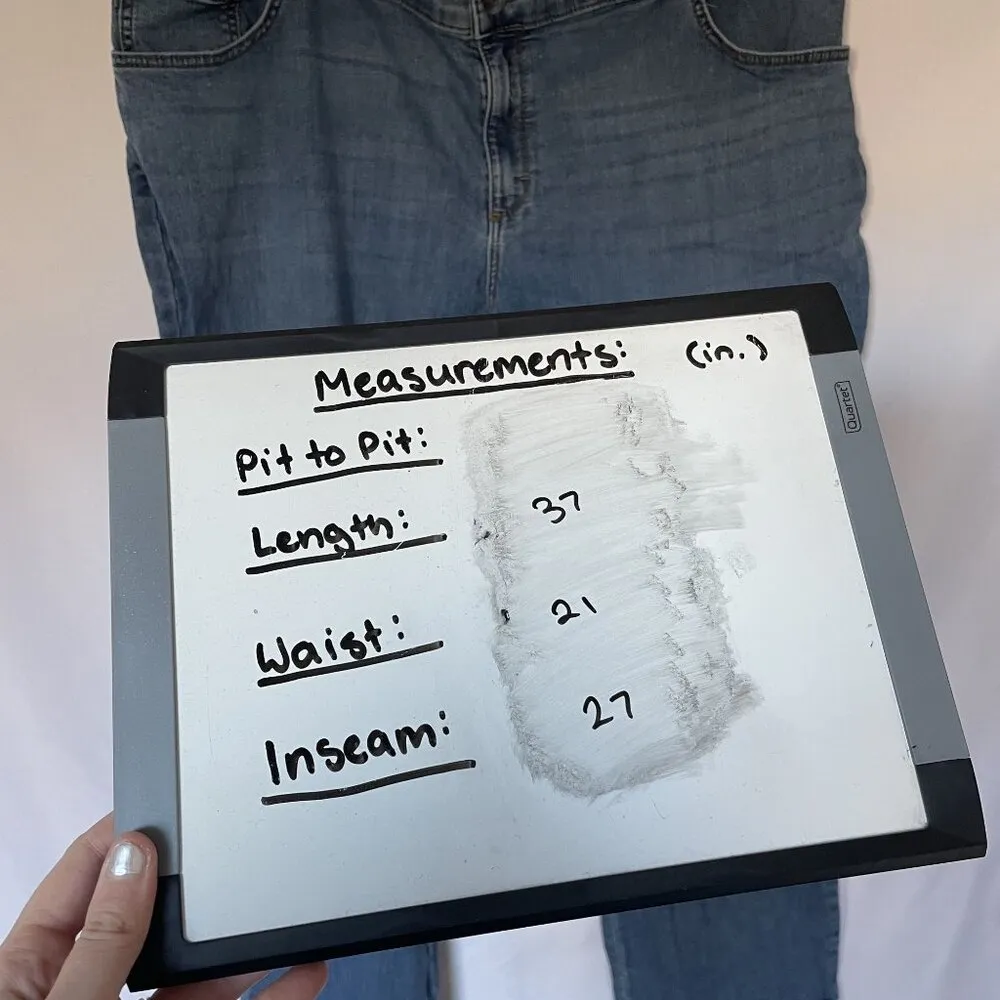 Lee Plus Relaxed Fit Straight Leg Mid Rise Jeans size 42 waist comfortable denim - Image 5