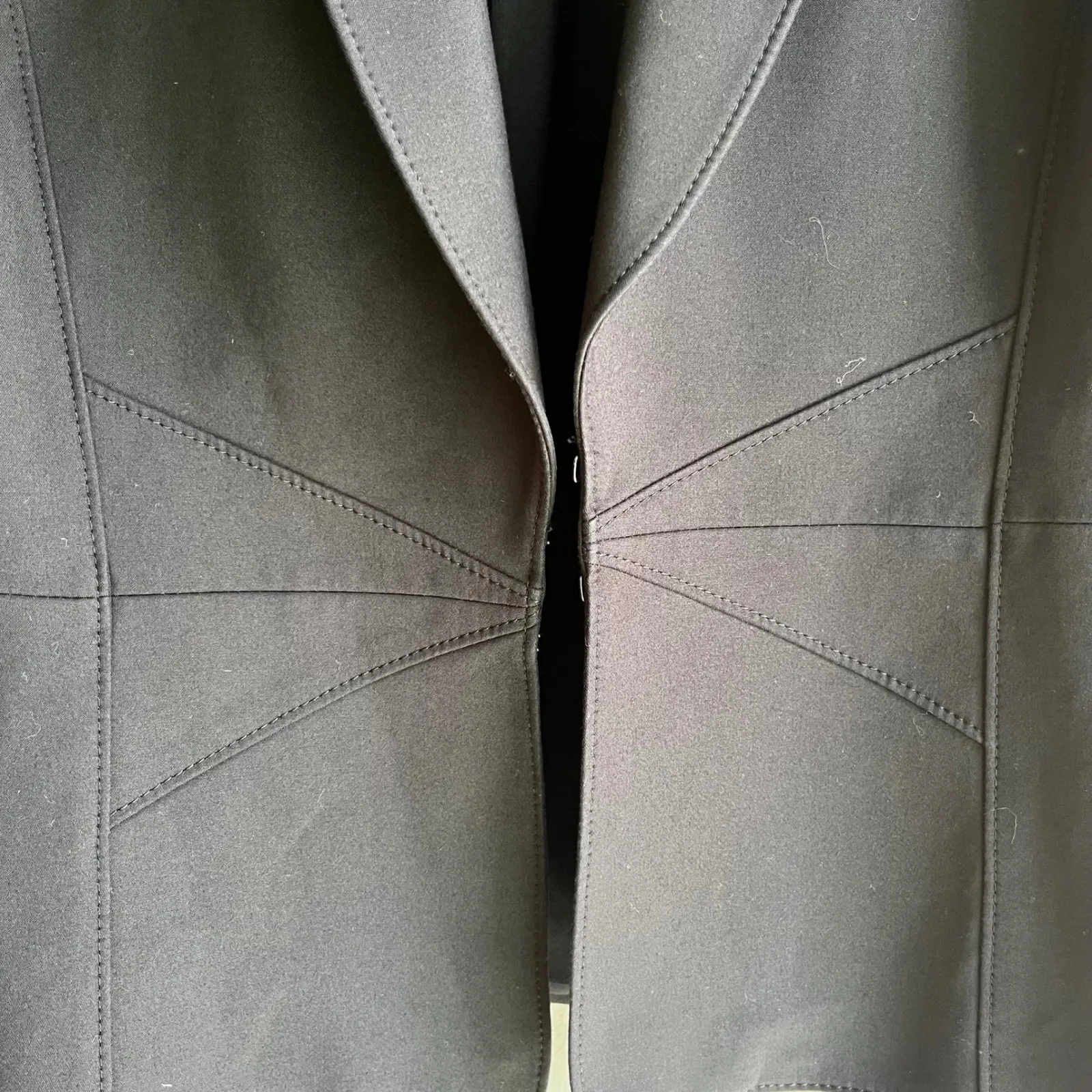 Catherine Malandrino Black Blazer Jacket Size 12 Career Work Minimalist - Image 7